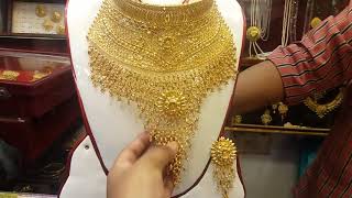 Designer heavy gold plate jewelry collection ll metal jewelry with price [upl. by Phebe]