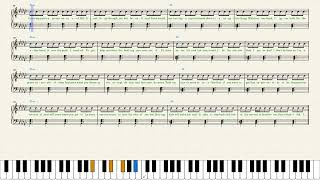 NF — HOPE Piano Sheet Music [upl. by Anitsyrk954]