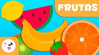 LAS FRUTAS  Vocabulario para niños [upl. by Charissa]