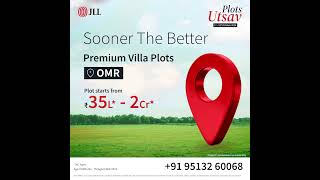 JLL Chennai Plots Utsav  OMR [upl. by Yelik493]