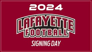 Lafayette Football Signing Day Show 2024 [upl. by Dniren929]