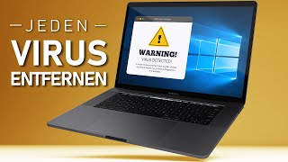 Windows Virus entfernen im Notfall So löscht ihr jeden Virus [upl. by Biebel]