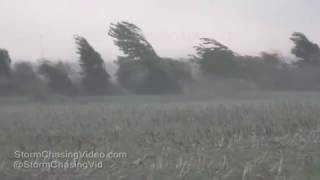 Pinckneyville IL Extreme Winds Blow down Trees  4262017 [upl. by Lyred]