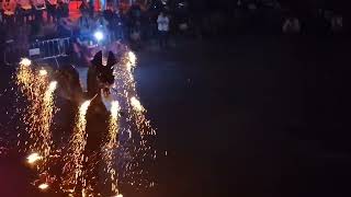 Mostra del Correfoc Festa Major Manresa 2024 [upl. by Weinert]