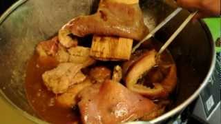 Como hacer Carnitas Lechon  How to make Suckling piglet pork Carnitas [upl. by Goss]