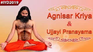 Ujjayi Pranayama amp Agnisar Kriya  Swami Ramdev [upl. by Solotsopa132]