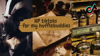 💛 HP tiktoks for my lovable Hufflebuddies 🦡 [upl. by Adelbert]