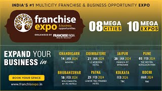 Welcome to India’s 1 Multi City Franchise amp Business Opportunity Expo [upl. by Delcina]