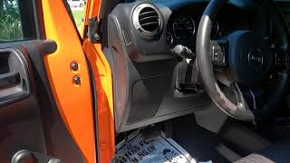 2012 Jeep Wrangler Sport 2DR Vin272109 Orange Inside View [upl. by Eniamat]