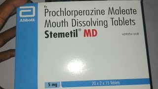 Stemetil Md Tablets  CompositionUsesDose and side et [upl. by Siradal]