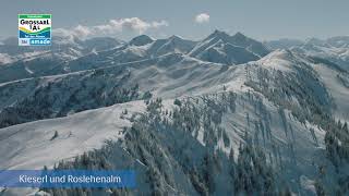 Die Skischaukel GroßarltalDorfgastein von oben [upl. by Matrona]