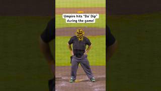 When I Dip You Dip Dancing Umpire Dips 🤣 dance trend dadip savannahbananas dancingumpire [upl. by Acemat]