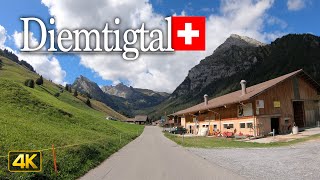 Diemtigtal Switzerland 🇨🇭 Driving from Wimmis to Grimmialp [upl. by Ojillib768]