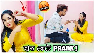 Nilanjana তার প্রেমিক এর জন্য হাত কাটলো  Situ দেখে রেগে আগুন  Prank on Situ  Nilanjana [upl. by Jess180]