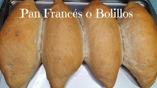 Receta de Pan Frances Salvadoreño Bolillos  Recetas Fáciles GuanaTica y más [upl. by Beal]