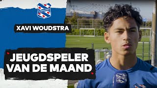 ⚡ Deze jongen heeft wel iets  Xavi Woudstra  Jeugdspeler van de maand september [upl. by Zehe476]