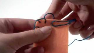 Blanket Stitch Tutorial  How To Sew a Blanket Stitch by Bugga Bugs [upl. by Sonstrom]