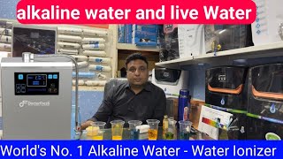 alkaline water and live Water  Water Ionizer Machine  Alkaline water ionizer [upl. by Rialcnis754]