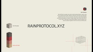 Rain Protocol Intro Video and Demo [upl. by Hampton]