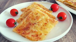 HAZIR YUFKAYLA GÖZLEME TARİFİ KAHVALTILIK BÖREK TARİFLERİ TAVADA BÖREK TARİFİKOLAY BÖREK TARİFİ [upl. by Ng291]