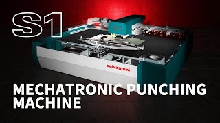 Salvagnini punching S1 mechatronic punching machine [upl. by Aiouqes]