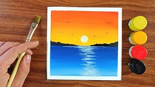 Poster colour painting for beginners  Poster colour painting ideas [upl. by Lauren]