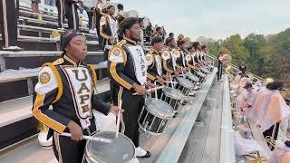 KRANK VS SOUL DRUMLINE BATTLE 🥁  UAPB vs Mississippi Valley 2024 [upl. by Larsen]