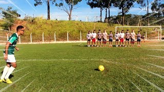 FALTA  TEVE GOLAÇO E EXPULSÃO  DESAFIOS DE FUTEBOL [upl. by Nylidnarb]