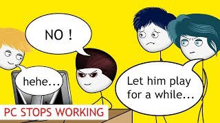 When a Gamers PC stops working [upl. by Anwahsal]