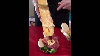 Traditional Raclette Cheese Meal [upl. by Mela]