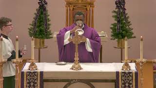 20231218 Mass Third Week of Advent Holy Family Steubenville [upl. by Eissert]