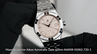 Maurice Lacroix Aikon Automatic Date 42mm AI6008SS0027301 [upl. by Cranston]