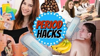 10 PERIOD LIFE HACKS All Girls NEED To Know [upl. by Ennazor235]