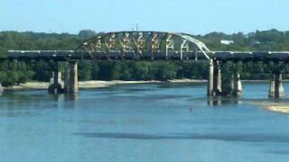 Train Crossing Illinois River [upl. by Wiseman]