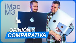 Nuevo iMac M3 2023 unboxing comparativa y opinión sincera ¿lo recomendamos [upl. by Tteltrab202]