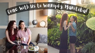 Staying at Fairmont Winnipeg Winnipeg Manitoba  MARRIED LESBIAN TRAVEL COUPLE  Lez See the World [upl. by Kreindler]