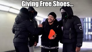 Robbing Peoples Shoes Then Giving Them A New Ones [upl. by Kcaj943]