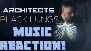 FANTASTIC STRINGS🎸Architects  ‘Black Lungs’  Music Reaction🔥 [upl. by Sanson646]