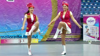 Majorettes  baton seniors duo trio  Liberec 2024  Majorette Championship [upl. by Idaline77]