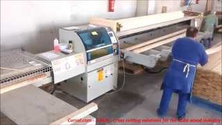 CURSAL for pallet  TRSI  Push feed optimizing crosscut saw  Ottimizzatrice [upl. by Fiester]