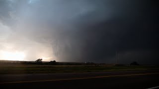 Custer City Oklahoma Tornado  Wedge May 19 2024 [upl. by Ignazio]