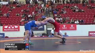 Jason Nolf Beats Chance Marsteller at the 15 US Open [upl. by Aehtrod701]