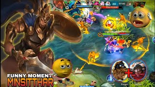 MINSITTHAR  MOBILE LEGENDS WTF FUNNY MOMENTS COMPILATION [upl. by Sugden]