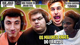 OS MAIORES RAGES DO FIFA 23 COMPILADOS FT ADOLFZZ CASIMIRO PAIVINHA E ENDRICK  Clips engracados [upl. by Siloa]