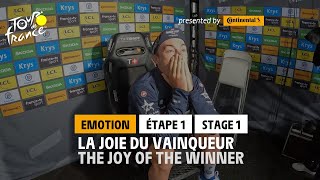 Winners emotion  Stage 1 TDF2022 [upl. by Iliam406]