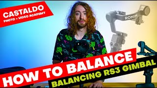 castaldo academy how to balance your gimbal 2160p [upl. by Ynehteb]