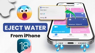 How to Eject Water from Iphone  Water Eject siri shortcut  iphone se pani kaise nikale [upl. by Hibbert682]