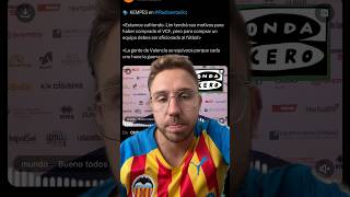 KEMPES HABLA DEL VALENCIA ⚽️futbol valenciacf fcbarcelona realmadrid futbolshorts [upl. by Ciredec]