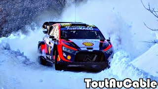 🇲🇨 Best of Test WRC Rallye Monte Carlo 2024  Neuville  Tänak  Mikkelsen  Hyundai I20N Rally1 [upl. by Nehcterg710]