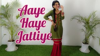 Aaye Haye Jattiye  Puaada  Ammy Virk amp Sonam Bajwa  Dance Cover  Seema Rathore [upl. by Irami]